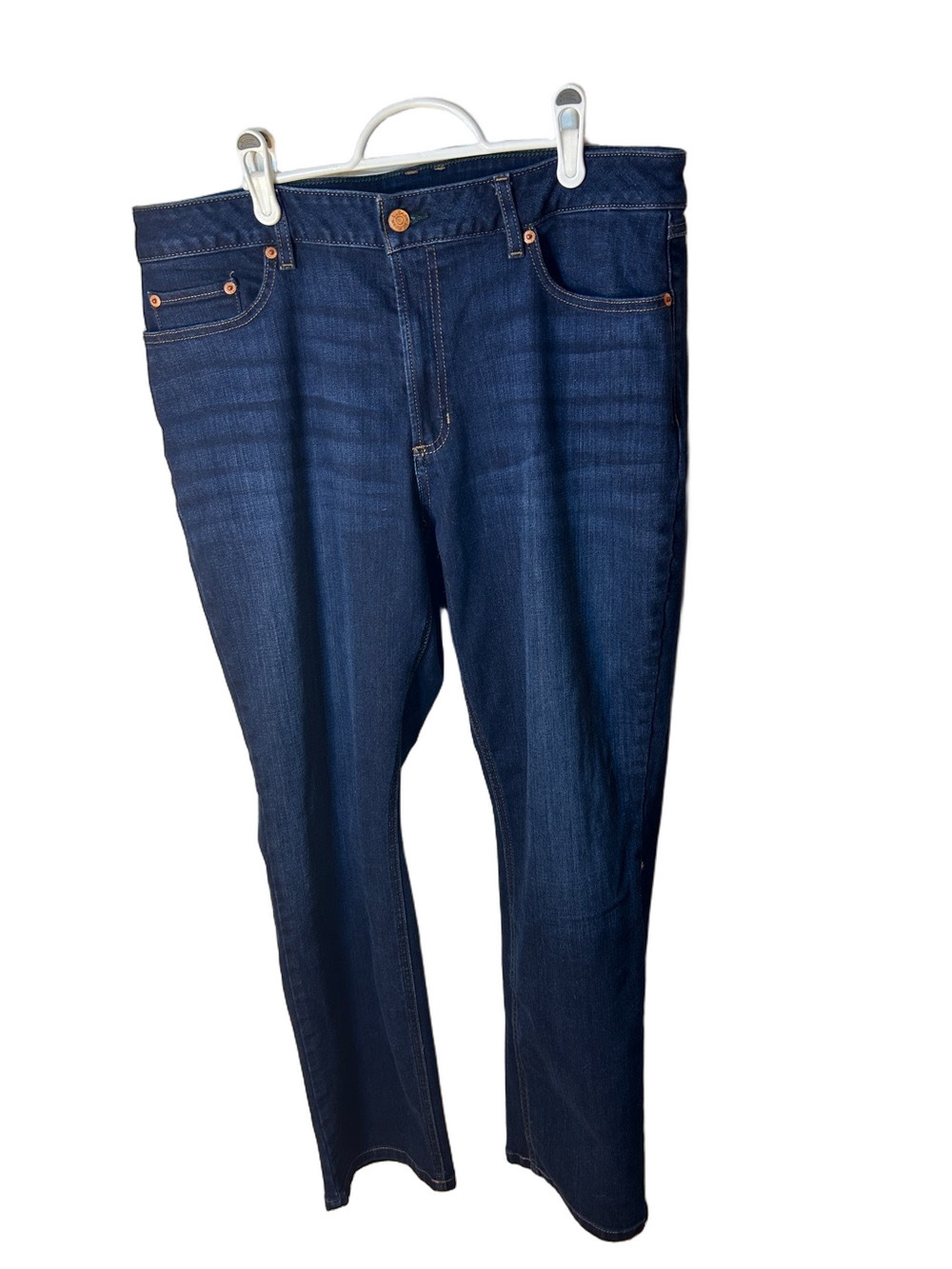 LL Bean Beanflex Straight leg favourite fit Dark Blue Jeans size 16 reg